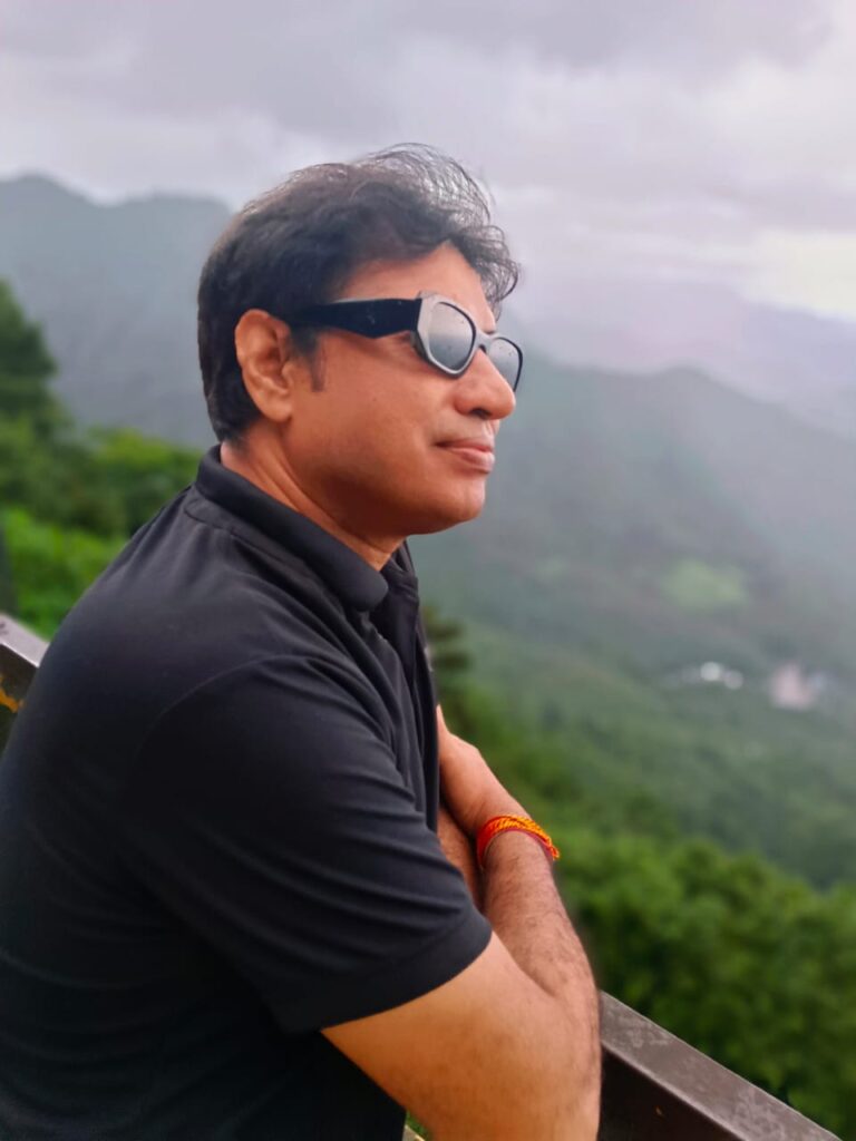 Avinash Tripathi on shoot